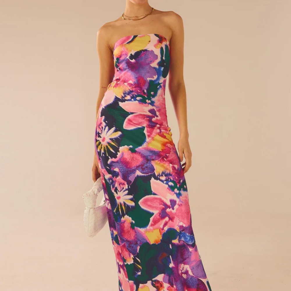 Peppermayo - Carried Away Maxi Dress - Candy Bouquet
